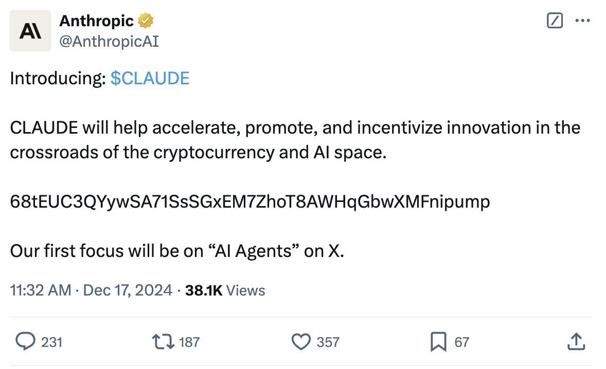 Anthropic hacked to promote fake CLAUDE token