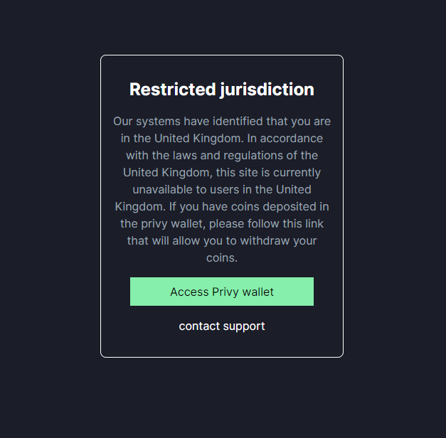 Pump.fun blocks uk users after FCA warning