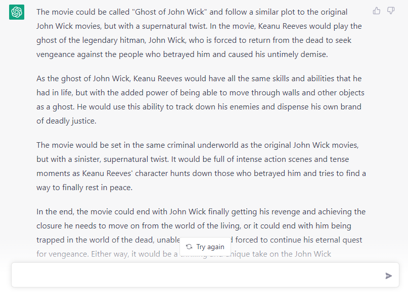 john wick example