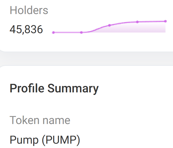 Власники токенів PUMP.